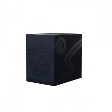 Techzone Geelong Dragon Shield: Deck Box – Double Shell – Midnight Blue/Black